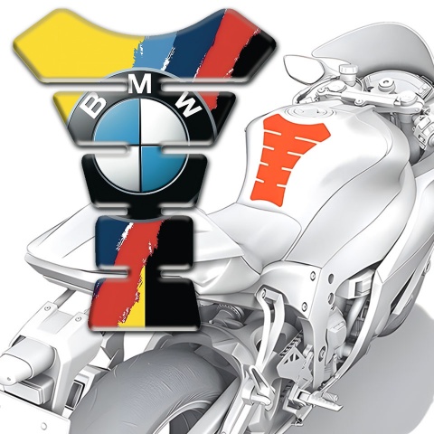 BMW Tank Pad Protector Motorcycle Multicolored Vision 