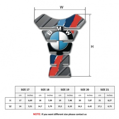 BMW Tank Pad Protector Anti Slip Sticker Best Version 