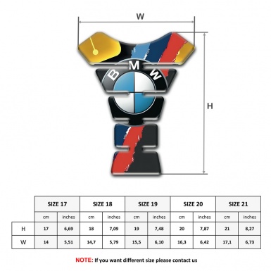 BMW Tank Pad Protector Style Motorcycle 