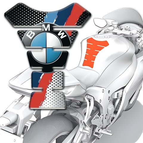 BMW Tank Protector Perforated Metal Effect 