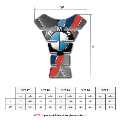BMW Tank Protector X Shape Color Style 