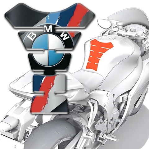 BMW Tank Protector Silicone Sticker Racing Edition 