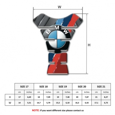 BMW Tank Protector High-Quality Model with classic Logo 