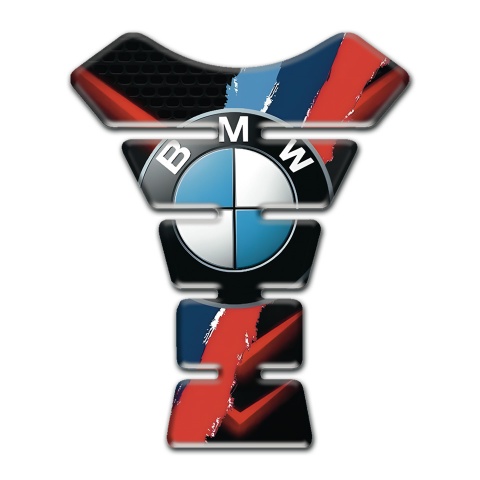 BMW Unique Tank Guard Pads Multicolored with Classic Logo 