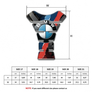 BMW Tank Pad Protector New Design 