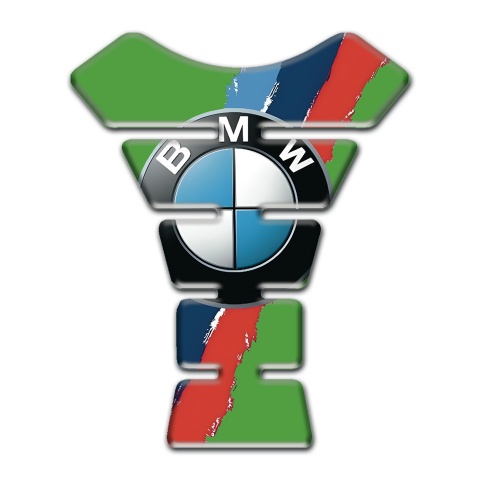 BMW Tank Guard Pads Green Base Design 