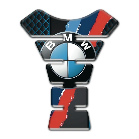 BMW Tank Guard Pads Neon Mesh Motif