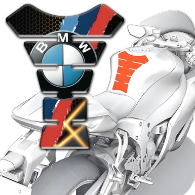 BMW Tank Guard Pads Orange Lights Topic