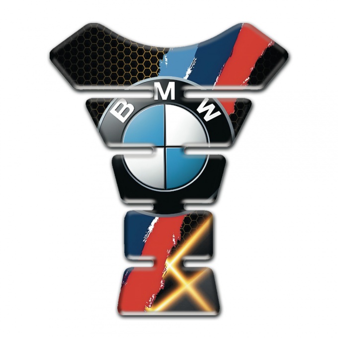BMW Tank Guard Pads Orange Lights Topic