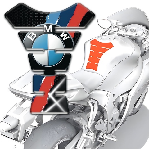 BMW Tank Pad Protector White Lights Topic