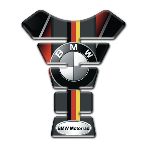 BMW Motorred Tank Protector High-Quality German Flag style 