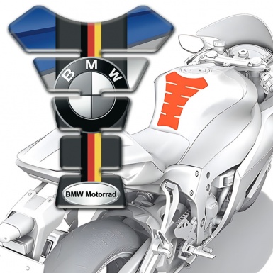 BMW Tank Guard Pads Motorcycle Motorrad Style 