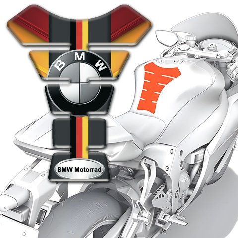 BMW Tank Guard Pads Multicolored Design