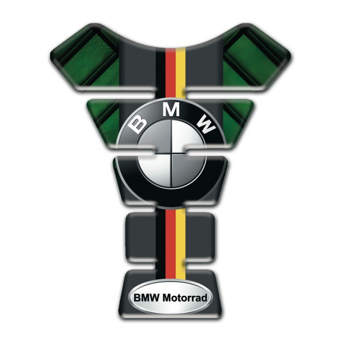 BMW Tank Pad Protector dark Green Motive Motorrad Style 