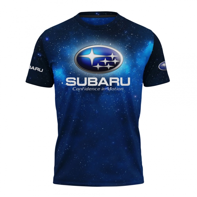 Subaru Short Sleeve T-shirt Space Edition