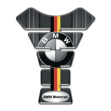 BMW Tank Pad Protector Anti Slip Sticker German Flag Edition 