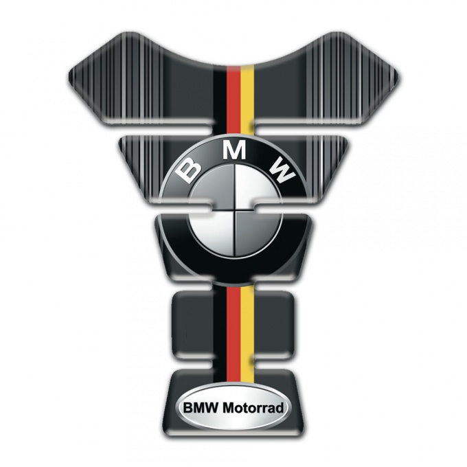 BMW Tank Pad Protector Anti Slip Sticker German Flag Edition 