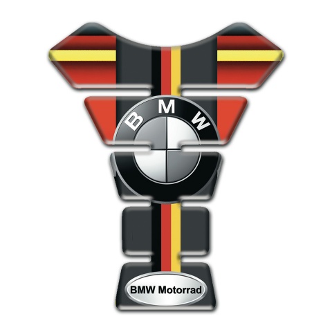 BMW Tank Protector Multicolored Background German Flag Style 