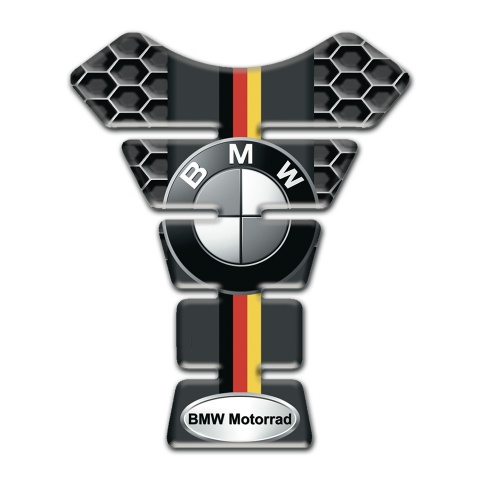BMW Tank Protector Perforated Steel Base German Flag Edition 