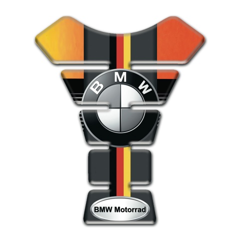 BMW Motorrad Tank Pad Protector Orange Red Motive 