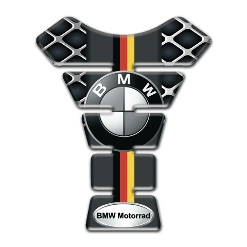 BMW Motorrad Tank Guard Pads Metal Mesh Effect 