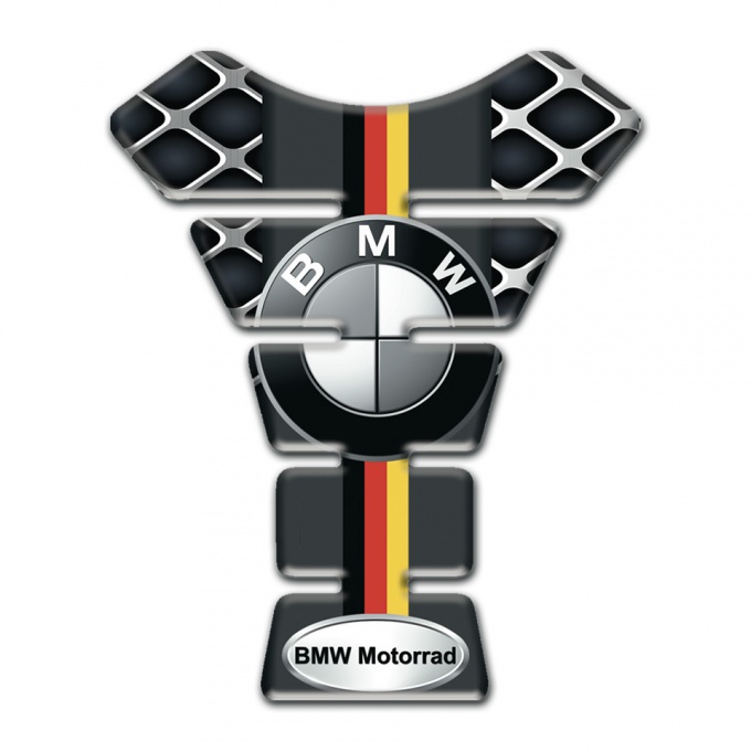 BMW Motorrad Tank Guard Pads Metal Mesh Effect 