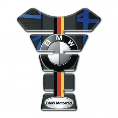 BMW Tank Guard Pads Blue Lines Effect 