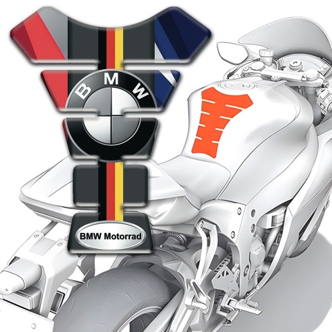 BMW Tank Pad Protector Multicolored Pattern 
