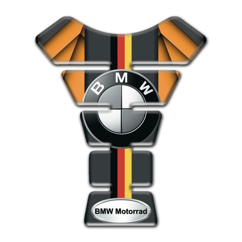 BMW Tank Guard Pads Orange details Design 