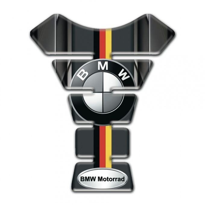BMW Motorrad Stylish Tank Pad Protector German Flag Motif
