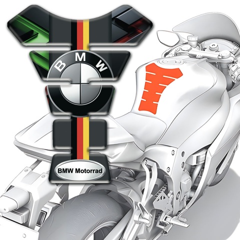 BMW Motorrad Tank Guard Pads New Vision Style 