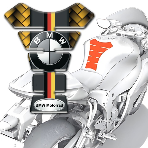 BMW Tank Guard Pads Motorcycle Anti Slip Sticker High End version 