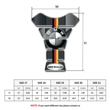 BMW Tank Pad Protector High-Quality Decoration 