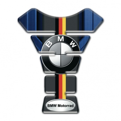 BMW Tank Pad Protector Blue Fragments Design 