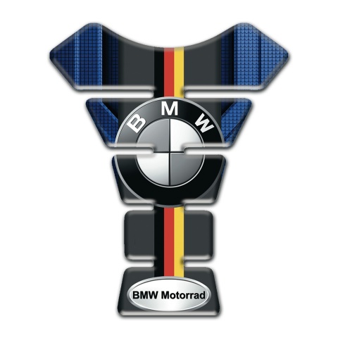 BMW Tank Pad Protector Blue Fragments Design 