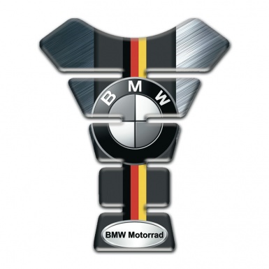 BMW Tank Guard Pads Polished Base effect 