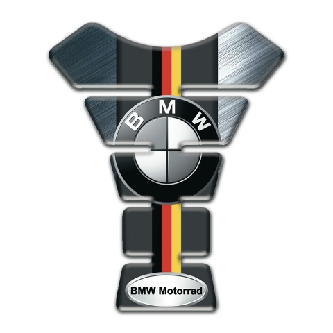 BMW Tank Guard Pads Polished Base effect 