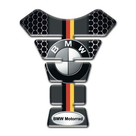 BMW Motorrad Tank Guard Pads Perforated Steel Design 