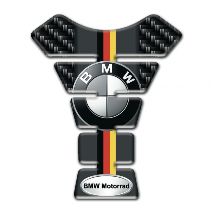 BMW Motorrad Tank Pad Protector Dark carbon Base Design 