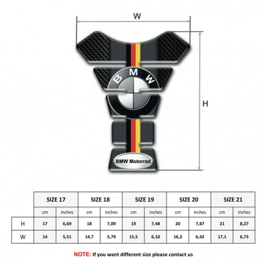 BMW Motorrad Tank Protector Rough base Effect