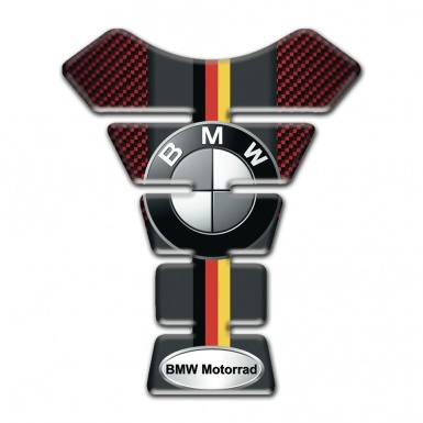 BMW Motorrad  Tank Guard Pads Red carbon Base Motif