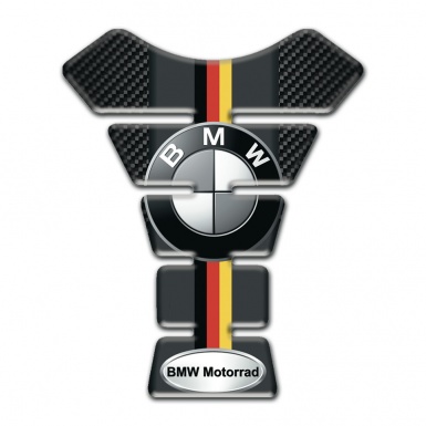BMW Motorrad Tank Pad Protector Black carbon Base Motif 