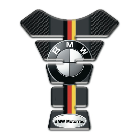 BMW Motorrad Tank Pad Protector Black carbon Base Motif 
