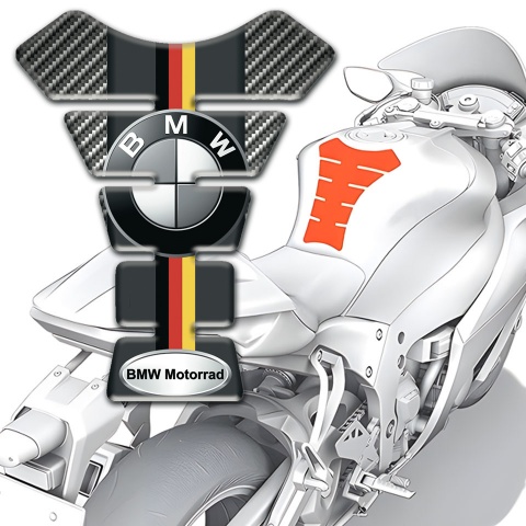 BMW Motorrad Tank Protector dark Carbon Edition
