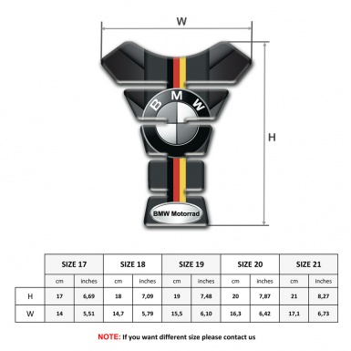 BMW Motorrad Tank Protector High End Variant 