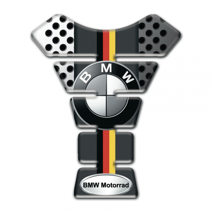 BMW Motorrad Tank Guard Pads Perforated Metal Effect 