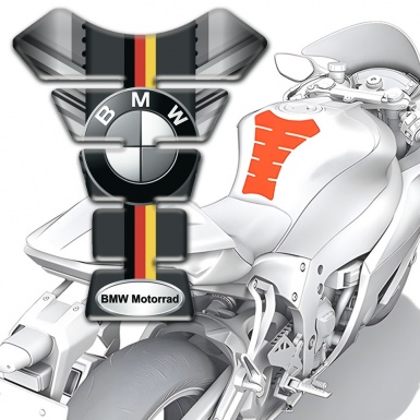 BMW Motorrad Anti Slip Sticker Tank Guard Pads Stylish Vision 
