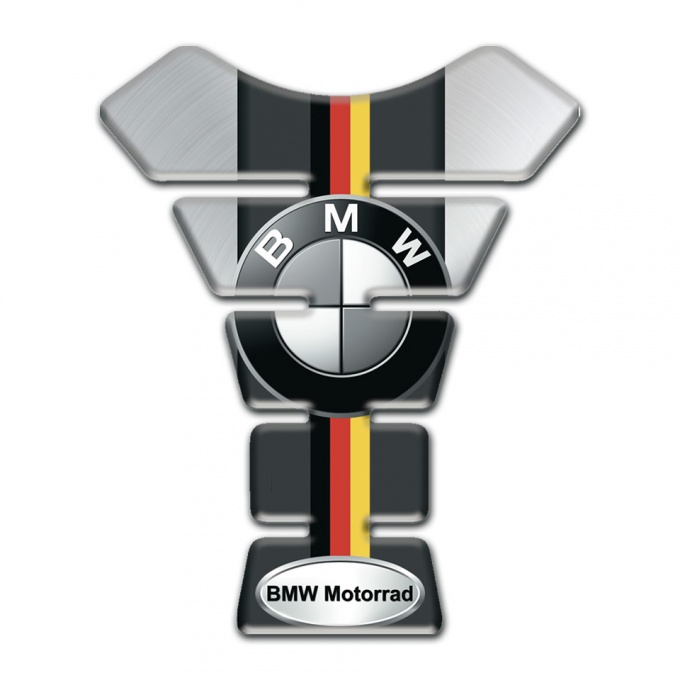 BMW Motorrad Tank Guard Pads Silver Motif