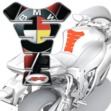 BMW Tank Protector Anti Slip Sticker RR Design 