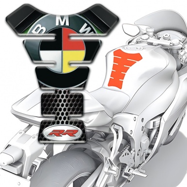 BMW Tank Pad Protector Unique Design RR Style 